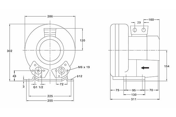 UC-RB150-3-Dimensional-drawings
