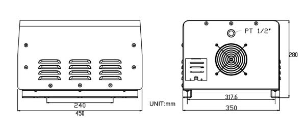 UN-400VH-Dimensional-drawings