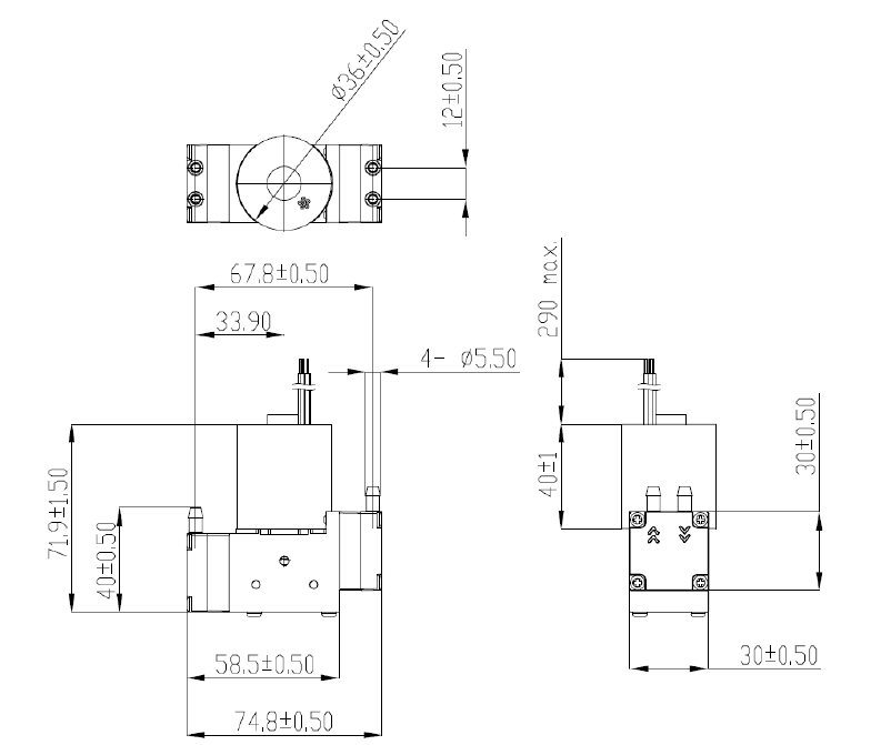 DC-7.0PV-BL Dimensional-drawings